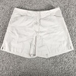 Vintage Nike Golf Shorts Women's Small White Hiking Gorpcore 5" Inseam